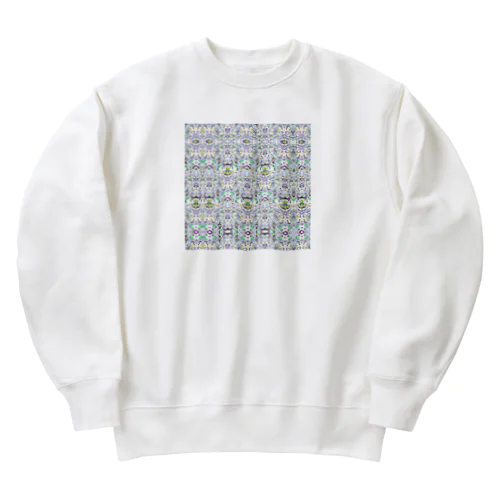 収納力の高い服が好き模様 Heavyweight Crew Neck Sweatshirt