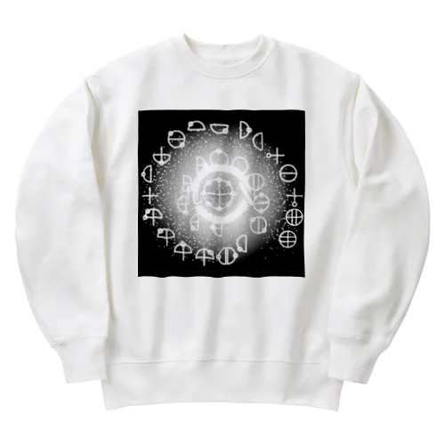 カタカムナ Heavyweight Crew Neck Sweatshirt