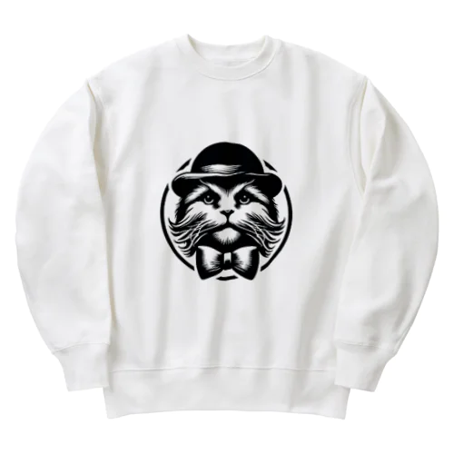 ジェントルねこ Heavyweight Crew Neck Sweatshirt