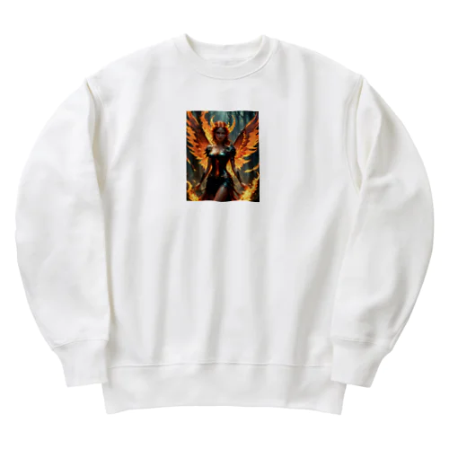 炎の妖精 Heavyweight Crew Neck Sweatshirt