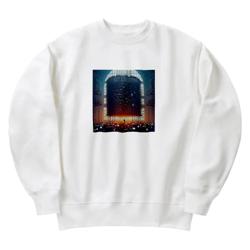 wordⅡ Heavyweight Crew Neck Sweatshirt