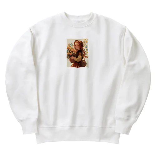 花と少女　ラフルール　1859 Heavyweight Crew Neck Sweatshirt