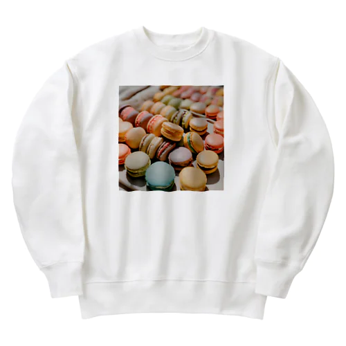 マカロン三昧 Heavyweight Crew Neck Sweatshirt