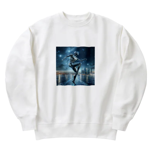 Dance with me Heavyweight Crew Neck Sweatshirt