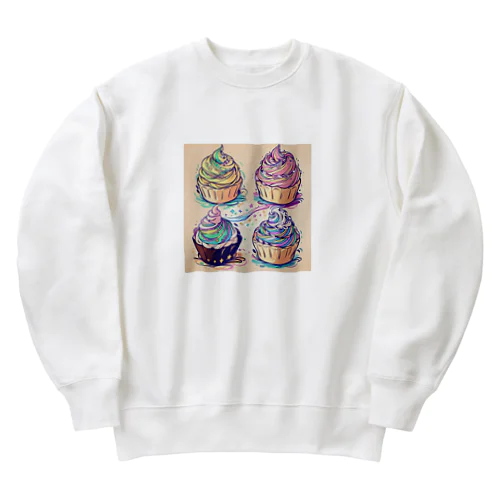 カップケーキ Heavyweight Crew Neck Sweatshirt