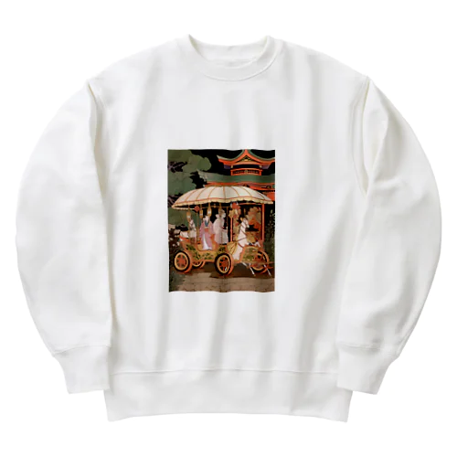 遊覧を楽しむ　クニちゃん　2496 Heavyweight Crew Neck Sweatshirt