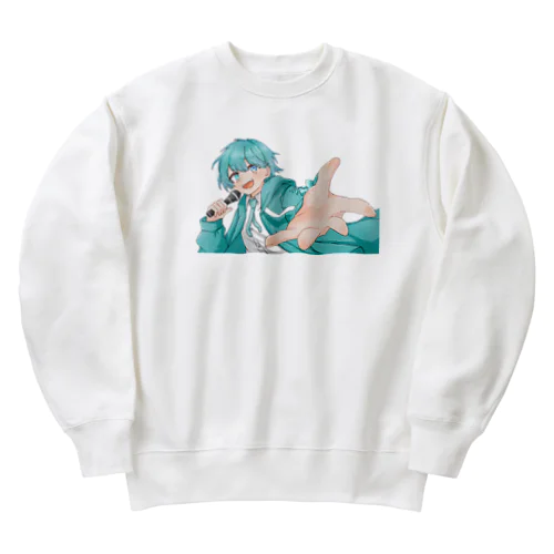 ファンサ叶蒼くん Heavyweight Crew Neck Sweatshirt