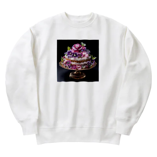 フラワーケーキ　　なでしこ1478 Heavyweight Crew Neck Sweatshirt