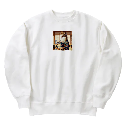 きりん１４ Heavyweight Crew Neck Sweatshirt