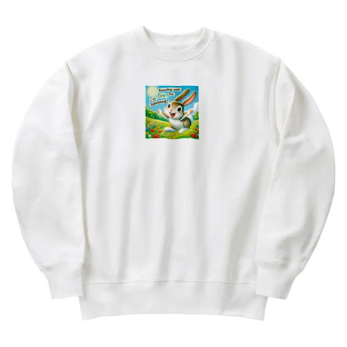 元気なウサギ Heavyweight Crew Neck Sweatshirt