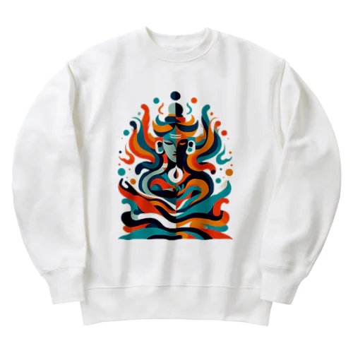 シヴァ Heavyweight Crew Neck Sweatshirt