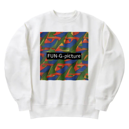 FUN-G-picture Heavyweight Crew Neck Sweatshirt