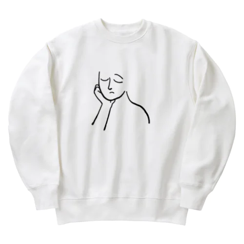 まどろみ Heavyweight Crew Neck Sweatshirt