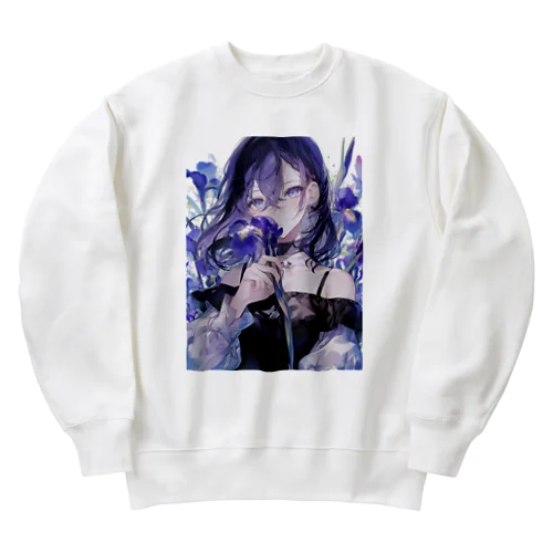 花菖蒲の優美な香り　BLUE PLUM  691 Heavyweight Crew Neck Sweatshirt