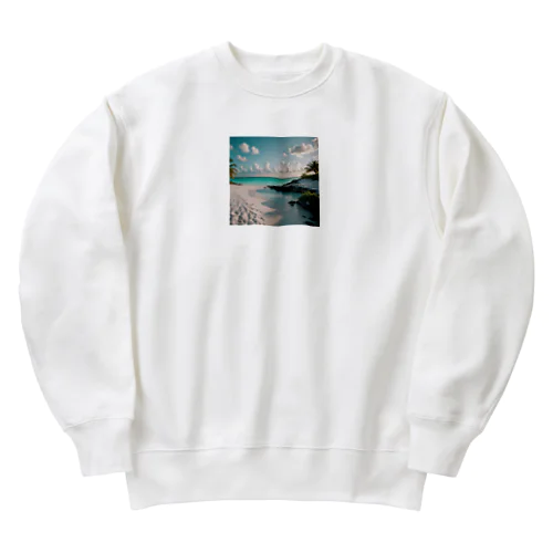 beach Heavyweight Crew Neck Sweatshirt