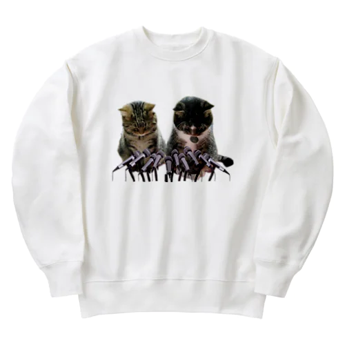 記者会見 Heavyweight Crew Neck Sweatshirt