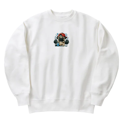 筋トレ パグ Heavyweight Crew Neck Sweatshirt