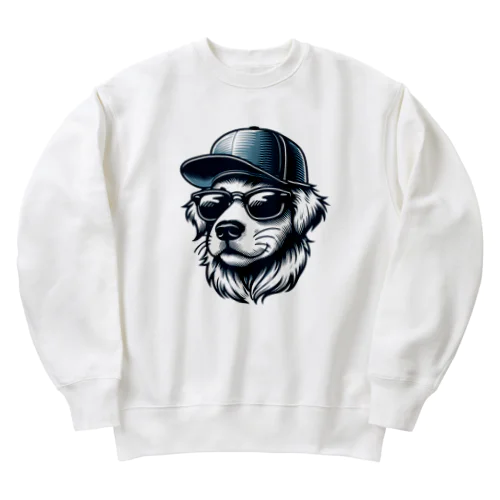 キャップ犬8 Heavyweight Crew Neck Sweatshirt