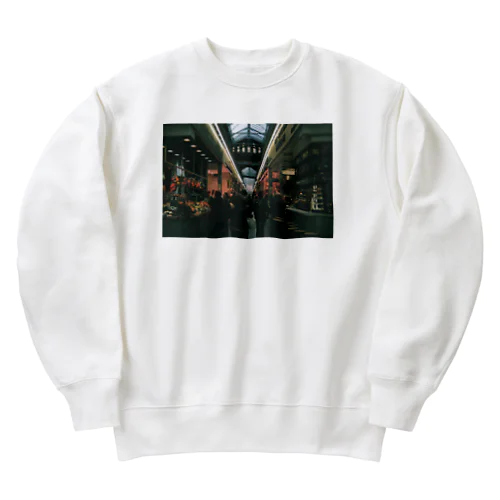 Barcelona landscape3 Heavyweight Crew Neck Sweatshirt