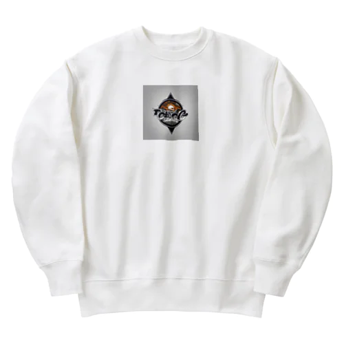 スタイリッシュイラストのグッズ Heavyweight Crew Neck Sweatshirt