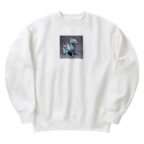 ドラゴン　折り紙18 Heavyweight Crew Neck Sweatshirt