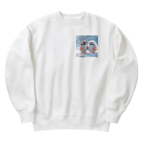 幸せになります❣️❤️ Heavyweight Crew Neck Sweatshirt