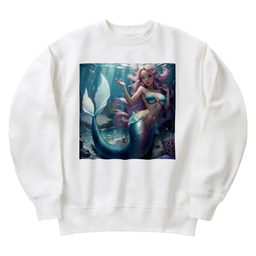 わがままマーメイド Heavyweight Crew Neck Sweatshirt