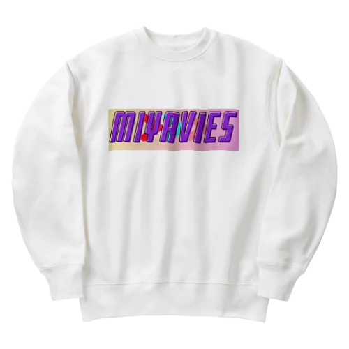  miyavies ロゴデザイン　K1 Heavyweight Crew Neck Sweatshirt