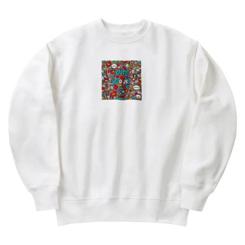 らぶり Heavyweight Crew Neck Sweatshirt