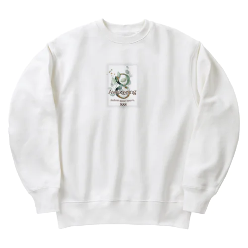 8-Awakening Heavyweight Crew Neck Sweatshirt