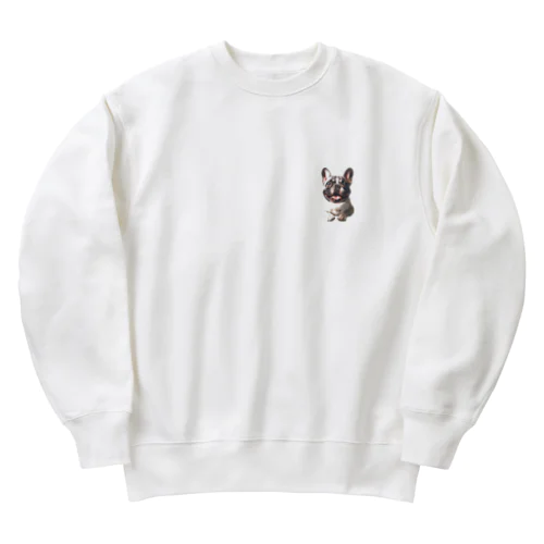 愛しのフレブル君 Heavyweight Crew Neck Sweatshirt