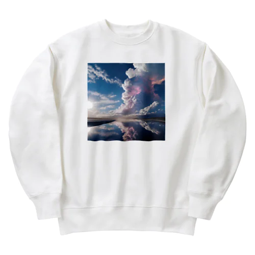 天空の鏡  Heavyweight Crew Neck Sweatshirt