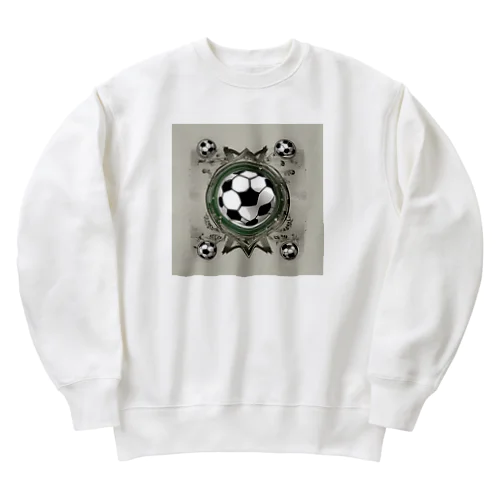 オリジナルサッカーロゴ Heavyweight Crew Neck Sweatshirt