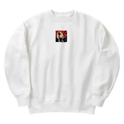 夢追い人 Heavyweight Crew Neck Sweatshirt