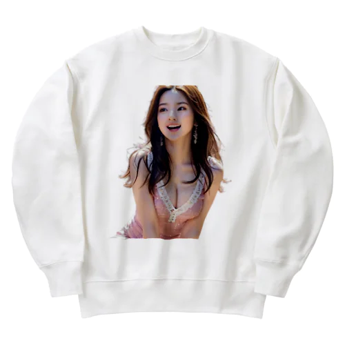 夏の陽光を浴びて Heavyweight Crew Neck Sweatshirt