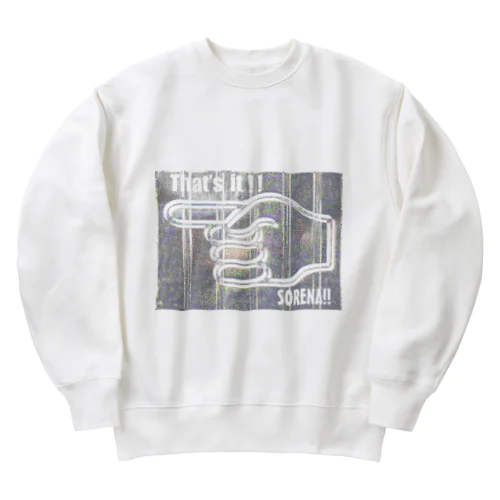 エモめの「それなっ！！」　That's it！！ Heavyweight Crew Neck Sweatshirt