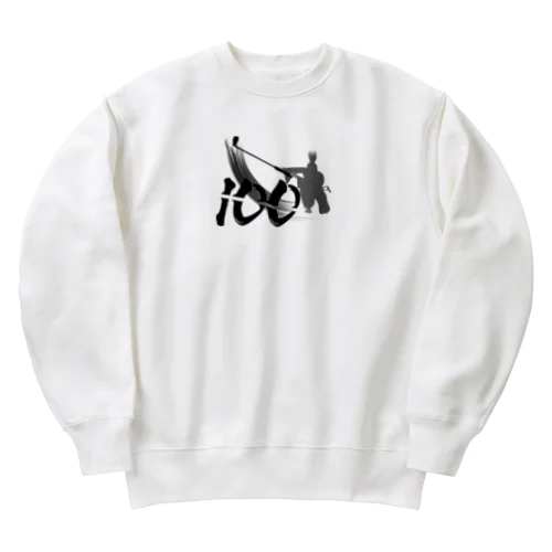 100切りリョウさんオリジナルグッズ Heavyweight Crew Neck Sweatshirt