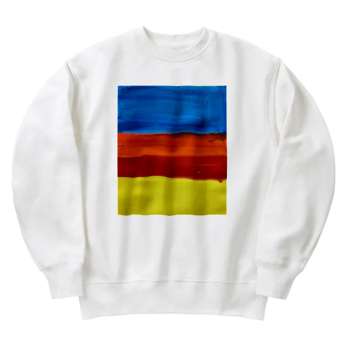 ヨンショクカラー Heavyweight Crew Neck Sweatshirt