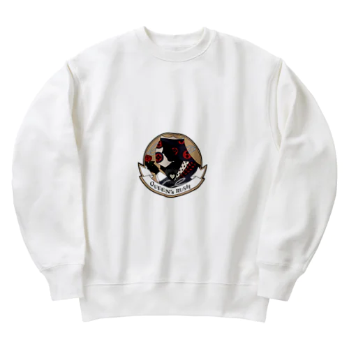 QUEEN'S RUSHショップロゴ Heavyweight Crew Neck Sweatshirt