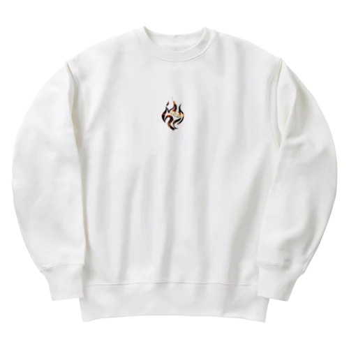 心の灯火 Heavyweight Crew Neck Sweatshirt