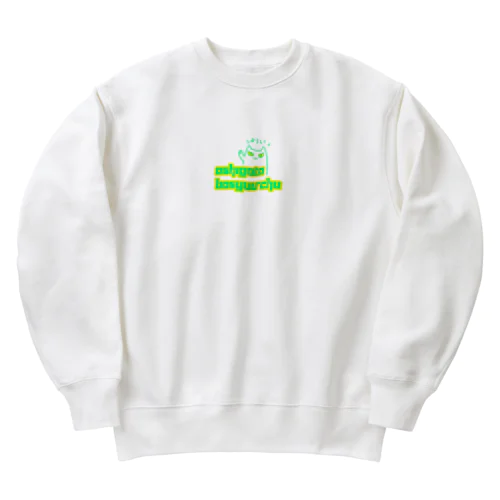 お仕事募集中の猫 Heavyweight Crew Neck Sweatshirt