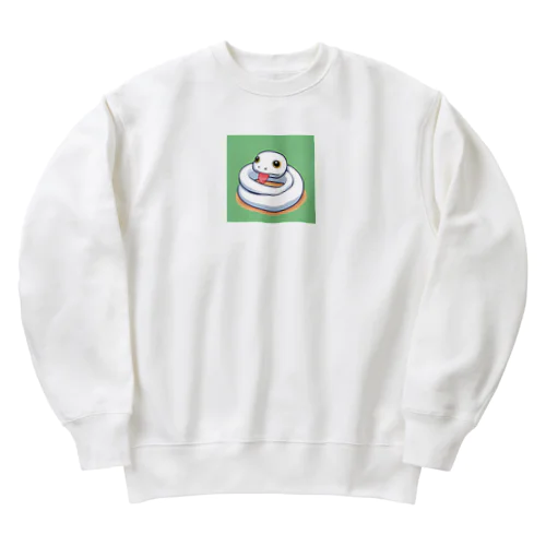 白蛇君 Heavyweight Crew Neck Sweatshirt