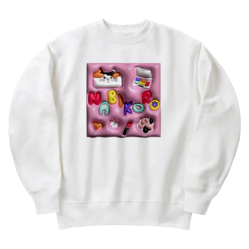 ナビコロリ Heavyweight Crew Neck Sweatshirt