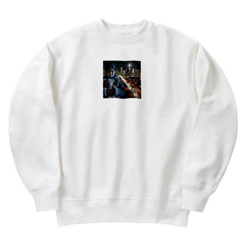 親なき子 Heavyweight Crew Neck Sweatshirt