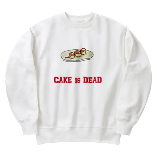 cake is dead2 ヘビーウェイトスウェット