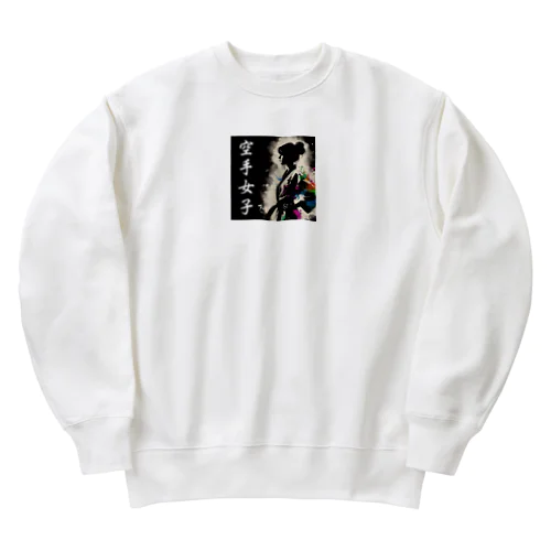 空手女子 Heavyweight Crew Neck Sweatshirt