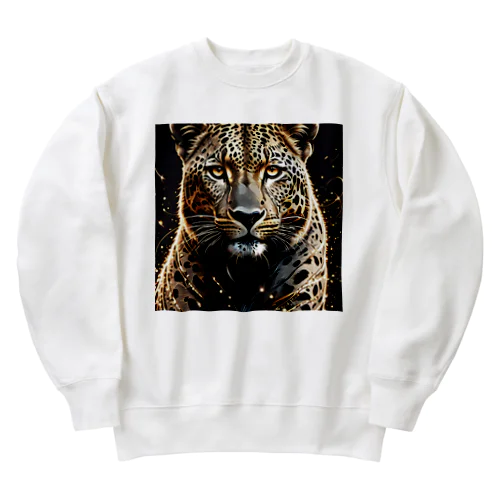 ヒョウ6 Heavyweight Crew Neck Sweatshirt