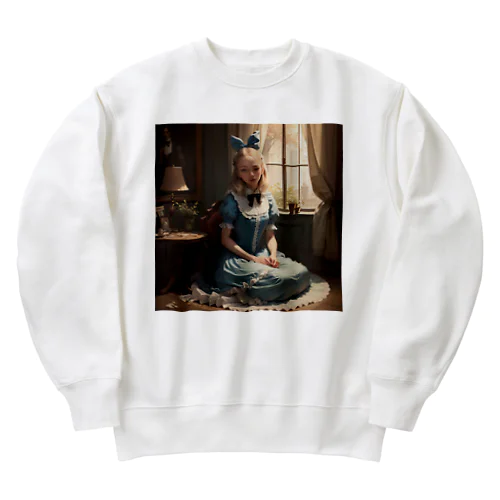 アリスインワンダーランド Heavyweight Crew Neck Sweatshirt