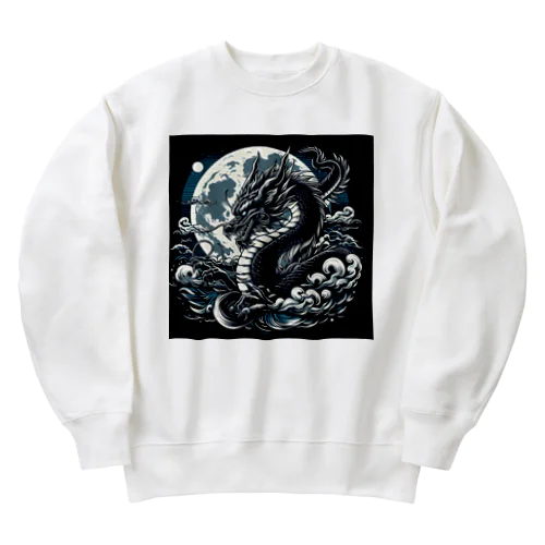 龍 Heavyweight Crew Neck Sweatshirt