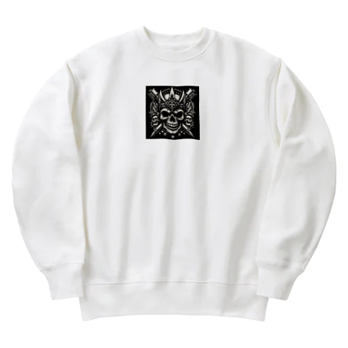 スカル Heavyweight Crew Neck Sweatshirt